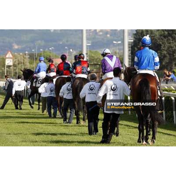 The parade of the 127° Derby Italiano Rome, 8th may 2010 ph. Stefano Grasso