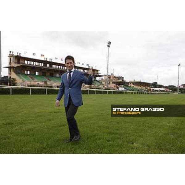 Mirco Demuro testing the ground at Capannelle racetrack Rome, 16th may 2010 ph. Stefano Grasso