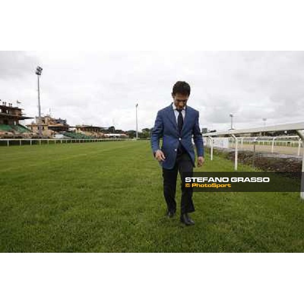 Mirco Demuro testing the ground at Capannelle racetrack Rome, 16th may 2010 ph. Stefano Grasso