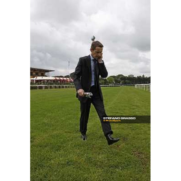 Ted Durcan testing the ground at Capannelle racetrack Rome, 16th may 2010 ph. Stefano Grasso