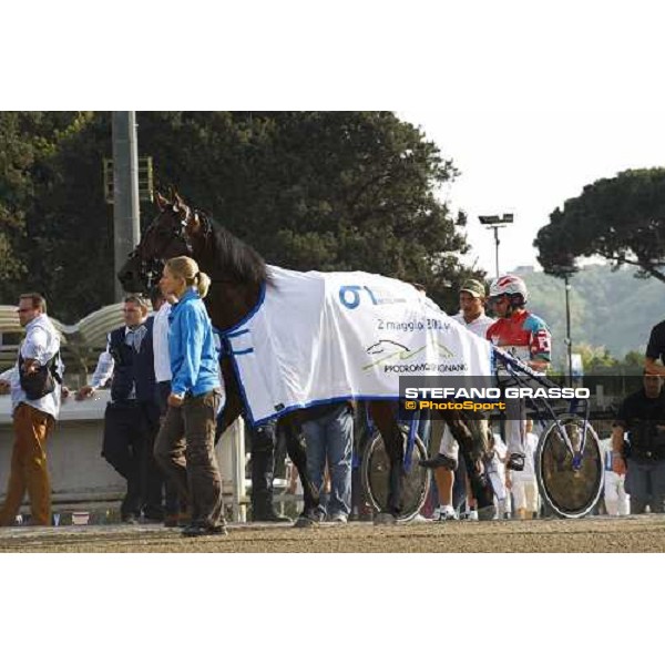 Irving Rivarco -P-Gubellini 61¡ Gp Lotteria - Final Napoli, Agnano racetrack 2nd may 2010 ph. Stefano Grasso