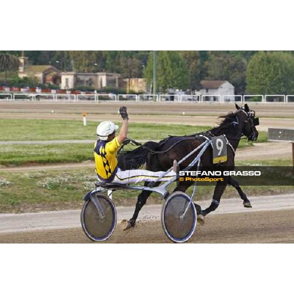 Italiano - Gaetano Di Nardo 61¡ Gp Lotteria - Final Napoli, Agnano racetrack 2nd may 2010 ph. Stefano Grasso