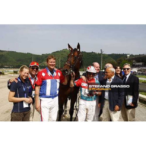prize giving 3rd heat - Irving Rivarco 61¡ Gp Lotteria Napoli, Agnano racetrack 2nd may 2010 ph. Stefano Grasso