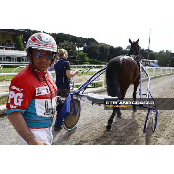prize giving 3rd heat - Irving Rivarco and Pietro Gubellini 61¡ Gp Lotteria Napoli, Agnano racetrack 2nd may 2010 ph. Stefano Grasso