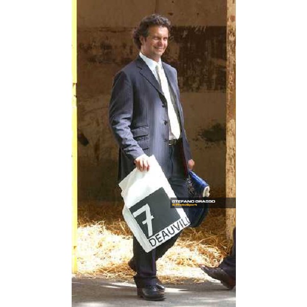 trainer Bruno Grizzetti Deauville 21st august 2004 ph. Stefano Grasso