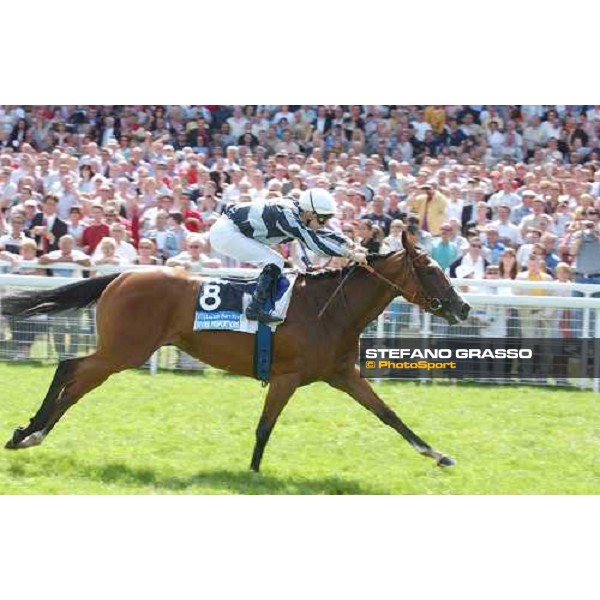 Christophe P..Lemaire on Divine Proportions wins Prix Morny Casinos Barriere Deauville, 22th august 2004 ph. Stefano Grasso