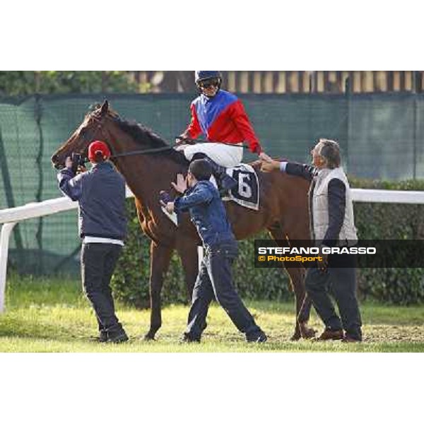last meters of Premio Tullio Righetti Shadwell - Gabriele Bietolini on Le Vie Infinite Rome - Capannelle racetrack, 16th may 2010 ph. Stefano Grasso
