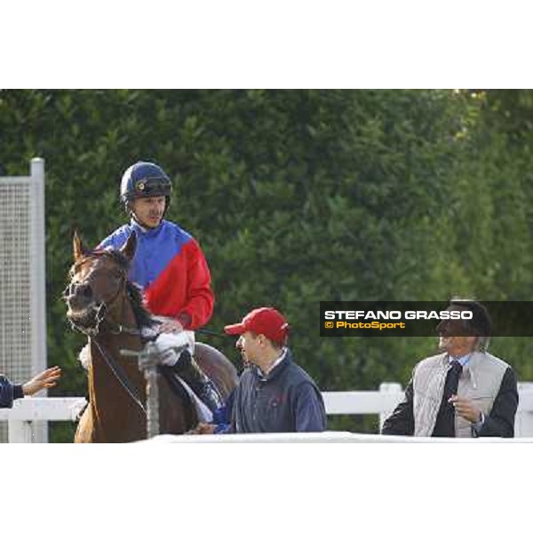 Premio Tullio Righetti Shadwell - Gabriele Bietolini on Le Vie Infinite Rome - Capannelle racetrack, 16th may 2010 ph. Stefano Grasso