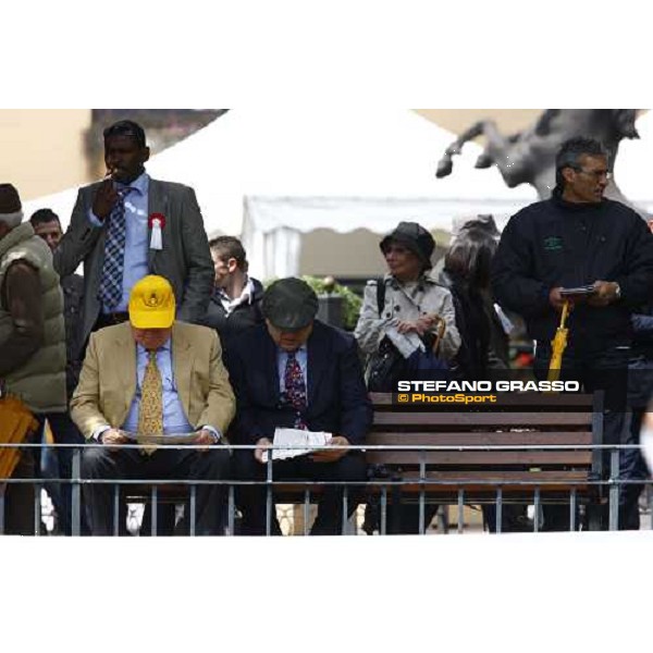 racegoers at Capannelle Rome - Capannelle racetrack, 16th may 2010 ph. Stefano Grasso