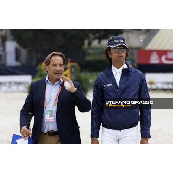 Marcus Fuchs and Natale Chiaudani Meydan Fei Nations Cup - 78¡ Csio Piazza di Siena Rome, 28th may 2010 ph. Stefano Grasso