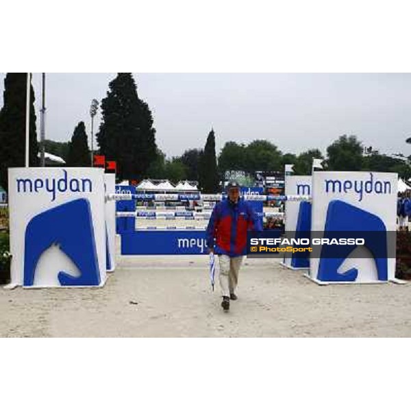 George Morris Chef d\' Equipe of Usa team Meydan Fei Nations Cup - 78¡ Csio Piazza di Siena Rome, 28th may 2010 ph. Stefano Grasso
