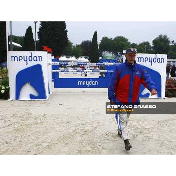 George Morris Chef d\' Equipe of Usa team Meydan Fei Nations Cup - 78¡ Csio Piazza di Siena Rome, 28th may 2010 ph. Stefano Grasso