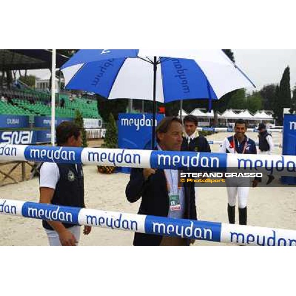 Marcus Fuchs Chef d\' Equipe of Italian team Meydan Fei Nations Cup - 78¡ Csio Piazza di Siena Rome, 28th may 2010 ph. Stefano Grasso
