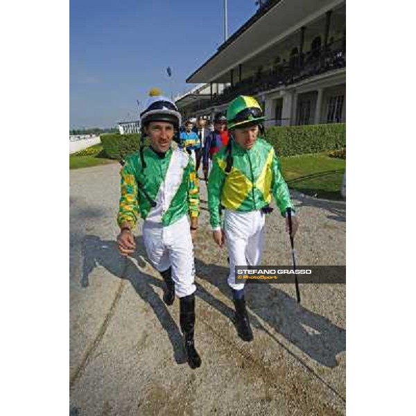 a portrait for Kieren Fallon and Neil Callan Milano, 30th may 2010 ph. Stefano Grasso