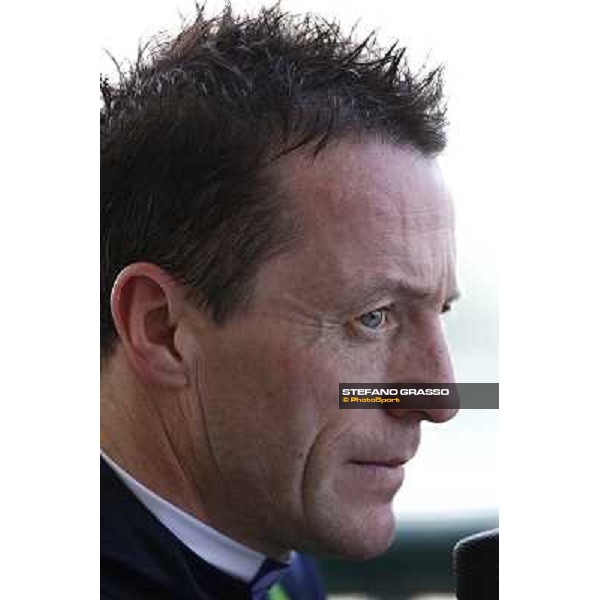 a very close up for Kieren Fallon Milan - San Siro racetrack, 30th may 2010 ph. Stefano Grasso