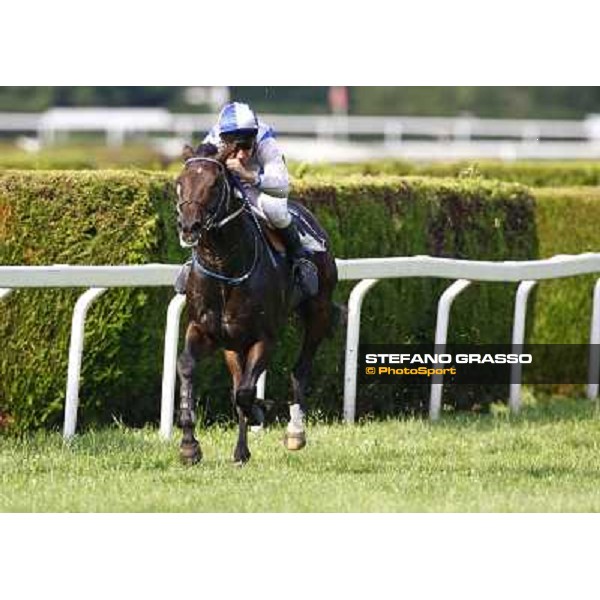 Dirk Fuhrmann on Frammassone goes to win the Gran Corsa Siepi d\' Italia Merano, 6th june 2010 ph. Stefano Grasso