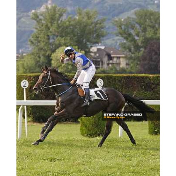 Dirk Fuhrmann on Frammassone goes to win the Gran Corsa Siepi d\' Italia Merano, 6th june 2010 ph. Stefano Grasso