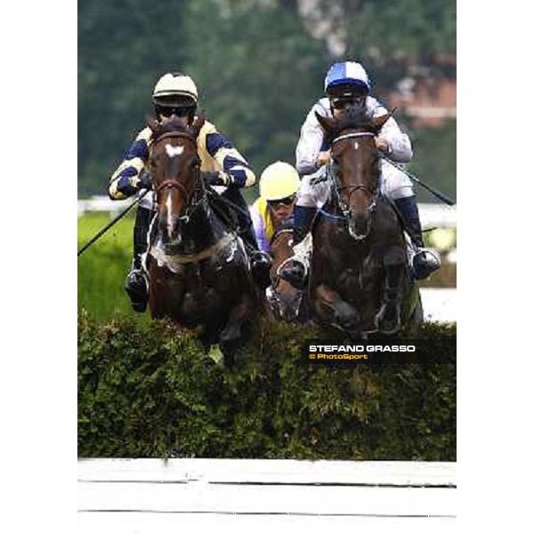 Frammassone and Makalde during the Gran Corsa Siepi d\' Italia Merano, 6th june 2010 ph. Stefano Grasso