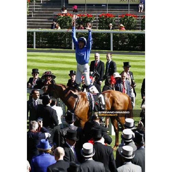 Frankie Dettori Ascot 2nd day 16th june 2010 ph. Stefano Grasso