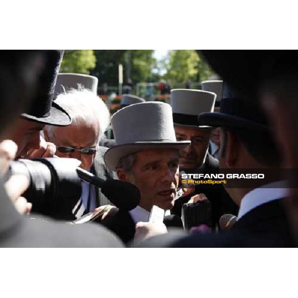 Fabre- The Prince of Wales\'s Stakes Ascot 2nd day 16th june 2010 ph. Stefano Grasso