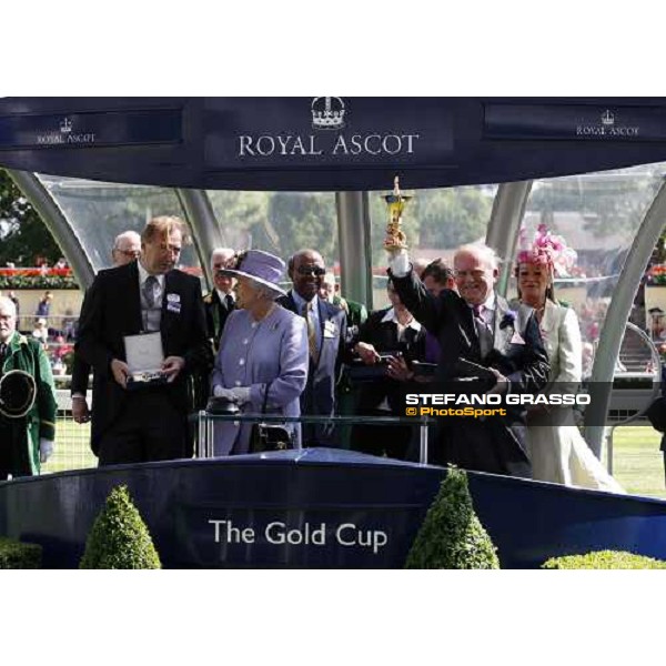 prize giving of the Gold Cup Ascot, 17th june 2010 ph. Stefano Grasso