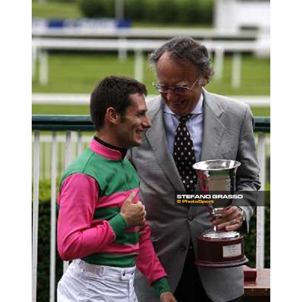 prize giving of Premio Primi Passi - Ing. Diego Romeo and Mirco Demuro Milan, San Siro racetrack, 20th june 2010 ph. Stefano Grasso