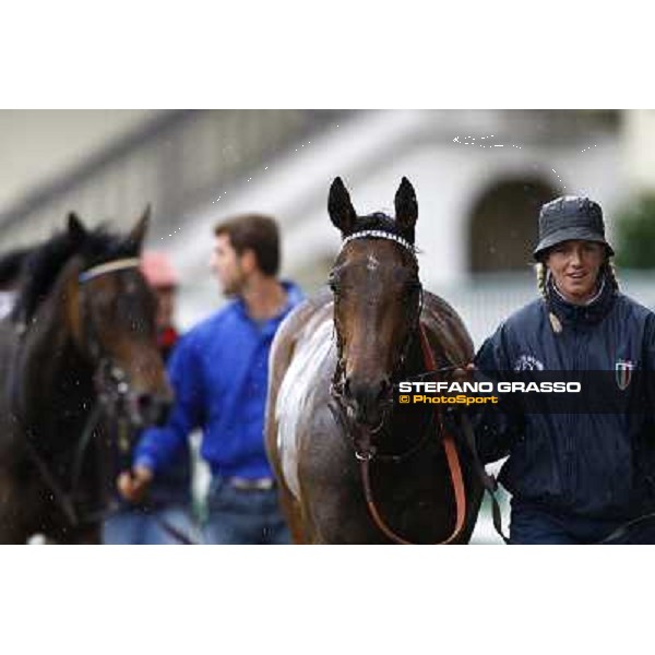 The horses retun home after the earce Milan, San Siro racetrack, 20th june 2010 ph. Stefano Grasso