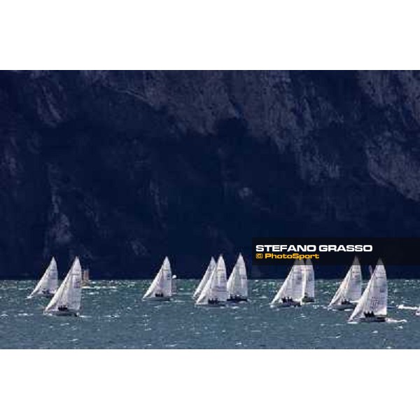 Volvo Laser SB3 World Championship - warm-up Torbole, 18th july 2010 ph. Stefano Grasso
