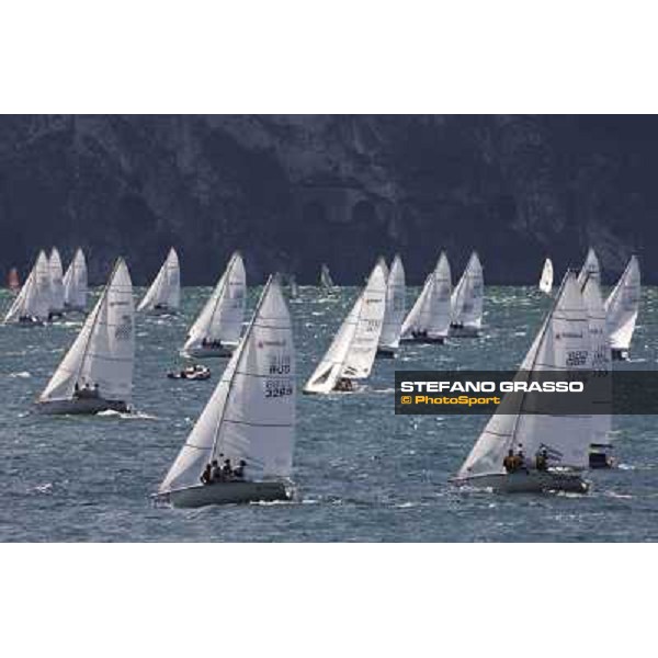 Volvo Laser SB3 World Championship - warm-up Torbole, 18th july 2010 ph. Stefano Grasso