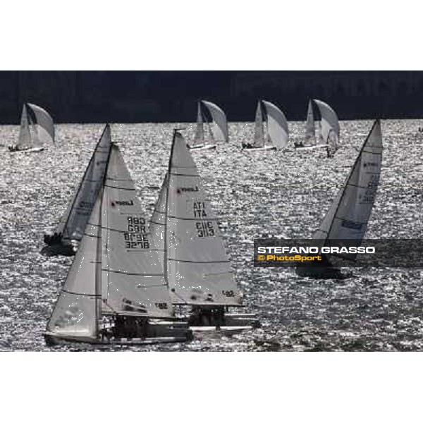 Volvo Laser SB3 World Championship - Warm-up Torbole, 18th july 2010 ph. Stefano Grasso