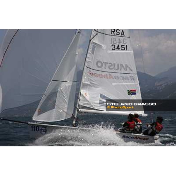 Volvo Laser SB3 World Championship- Day Two Torbole (TN), 20th july 2010 ph. Stefano Grasso