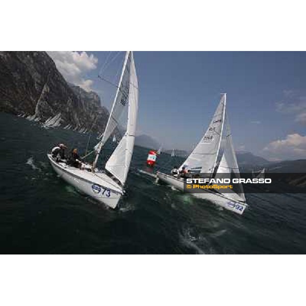 Volvo Laser SB3 World Championship- Day Two Torbole (TN), 20th july 2010 ph. Stefano Grasso