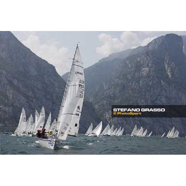 Volvo Laser SB3 World Championship- Day Two Torbole (TN), 20th july 2010 ph. Stefano Grasso