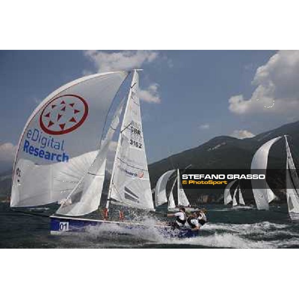 Volvo Laser SB3 World Championship- Day Two Torbole (TN), 20th july 2010 ph. Stefano Grasso