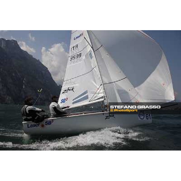 Volvo Laser SB3 World Championship- Day Two Torbole (TN), 20th july 2010 ph. Stefano Grasso