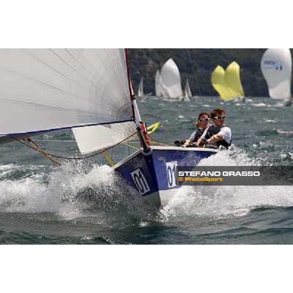 Volvo Laser SB3 World Championship- Day Two Torbole (TN), 20th july 2010 ph. Andrea Carloni