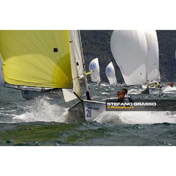 Volvo Laser SB3 World Championship- Day Two Torbole (TN), 20th july 2010 ph. Andrea Carloni
