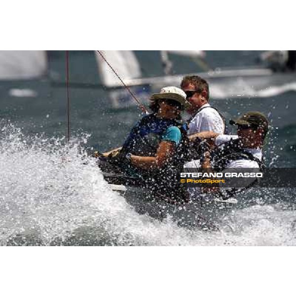 Volvo Laser SB3 World Championship- Day Two Torbole (TN), 20th july 2010 ph. Andrea Carloni