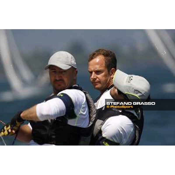 Volvo Laser SB3 World Championship- Day Two Torbole (TN), 20th july 2010 ph. Andrea Carloni