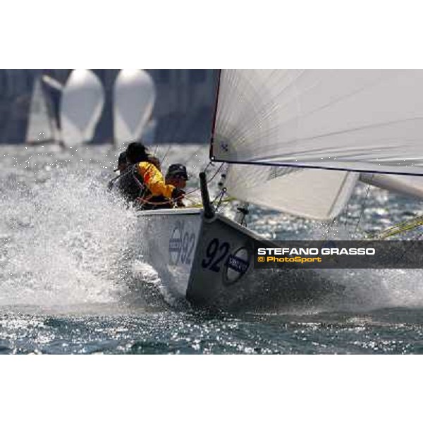 Volvo Laser SB3 World Championship- Day Two Torbole (TN), 20th july 2010 ph. Andrea Carloni