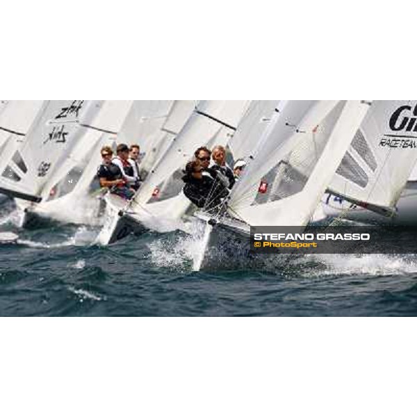 Volvo Laser SB3 World Championship- Day Two Torbole (TN), 20th july 2010 ph. Andrea Carloni