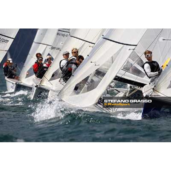 Volvo Laser SB3 World Championship- Day Two Torbole (TN), 20th july 2010 ph. Andrea Carloni