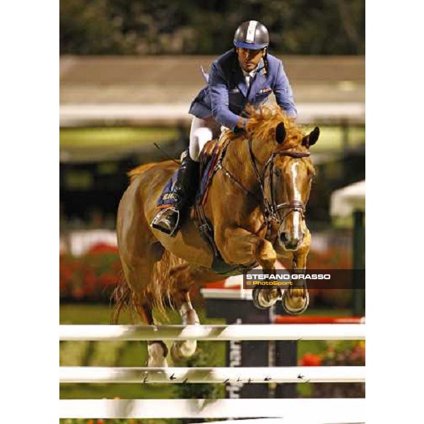 CSI 5 stars - San Patrignano 2010 - Juan Carlos Garcia with Hamilton de Pehret wins Prix nr. 3 Deutz Fahr The Life Changing Course San Patrignano, 30th july 2010 ph. Stefano Grasso/San Patrignano
