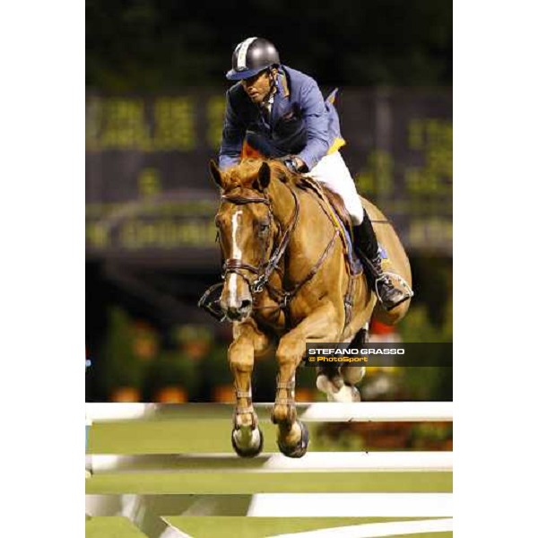 CSI 5 stars - San Patrignano 2010 - Juan Carlos Garcia with Hamilton de Pehret wins Prix nr. 3 Deutz Fahr The Life Changing Course San Patrignano, 30th july 2010 ph. Stefano Grasso/San Patrignano