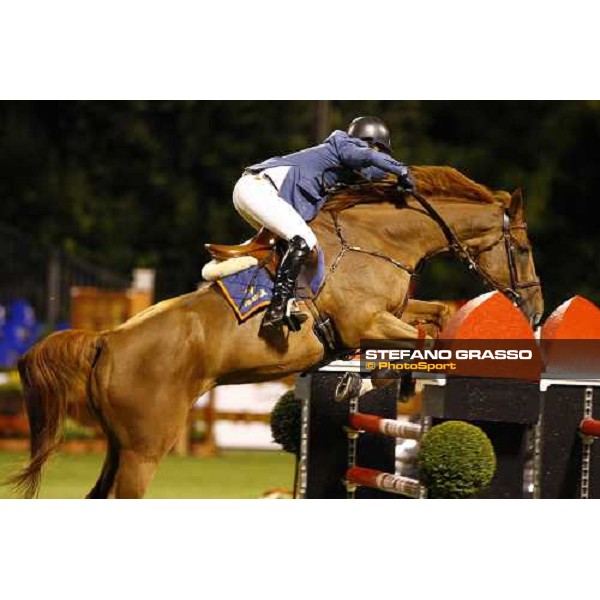 CSI 5 stars - San Patrignano 2010 - Juan Carlos Garcia with Hamilton de Pehret wins Prix nr. 3 Deutz Fahr The Life Changing Course San Patrignano, 30th july 2010 ph. Stefano Grasso/San Patrignano