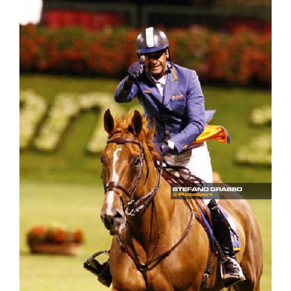 CSI 5 stars - San Patrignano 2010 - Juan Carlos Garcia with Hamilton de Pehret wins Prix nr. 3 Deutz Fahr The Life Changing Course San Patrignano, 30th july 2010 ph. Stefano Grasso/San Patrignano