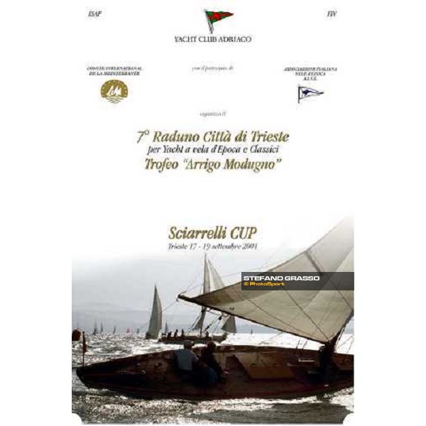 cover sailing instructions 7° meeting Città di Trieste for classic and old boats ph. Stefano Grasso