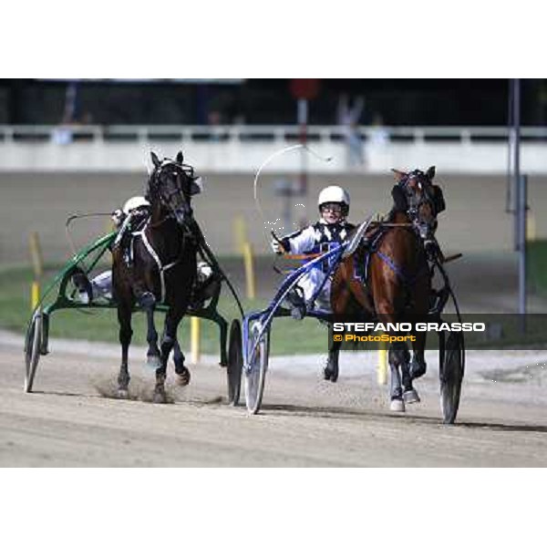 Maik Esper with Looney Tunes goes to win the final of the Campionato Europeo 2010 beating Enrico B ellei with Italiano Cesena, 4th sept. 2010 ph.Stefano Grasso