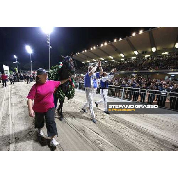 Maik Esper, Holger Ehlert and Looney Tunes parade after winning the final of the Campionato Europeo 2010 Cesena, 4th sept. 2010 ph.Stefano Grasso
