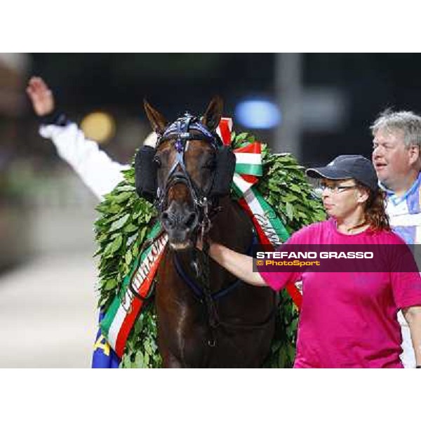 Looney Tunes parades after winning the race off of the Campionato Europeo 2010 Cesena, 4th sept. 2010 ph.StefanoGrasso